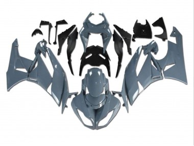 2009-2012 Nardo Grey Kawasaki ZX6R Motorcycle Fairings Canada