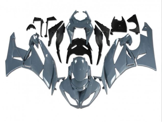 2009-2012 Nardo Grey Kawasaki ZX6R Motorcycle Fairings Canada