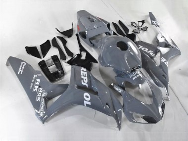 2006-2007 Nardo Grey White Repsol Honda CBR1000RR Motorcycle Fairings Canada