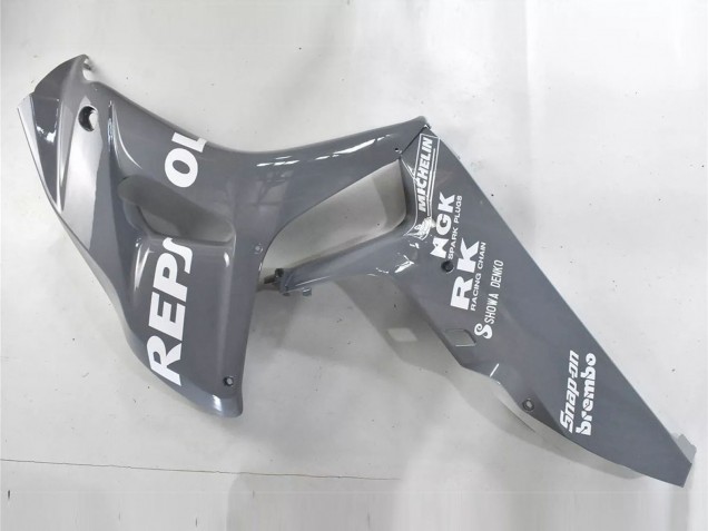 2006-2007 Nardo Grey White Repsol Honda CBR1000RR Motorcycle Fairings Canada