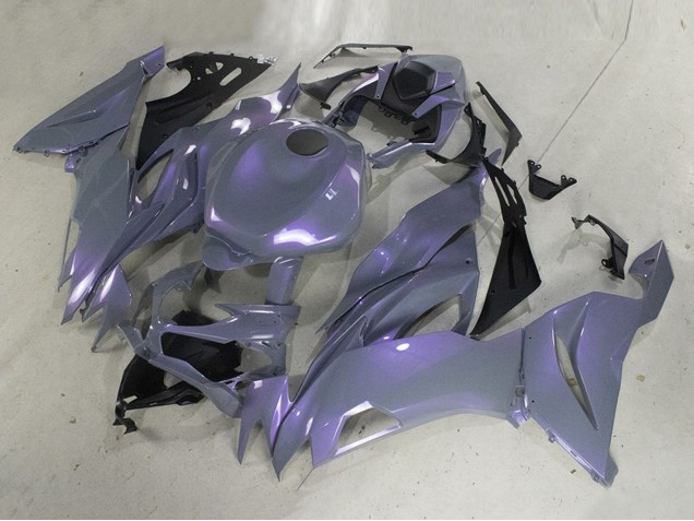 2019-2022 Chameleon Grey Dazz Pearl Purple Kawasaki ZX6R Motorcycle Fairings Canada