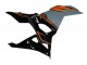 2024-2025 Nardo Grey Orange Black Kawasaki Ninja 500 EX500R Motorcycle Fairings Canada