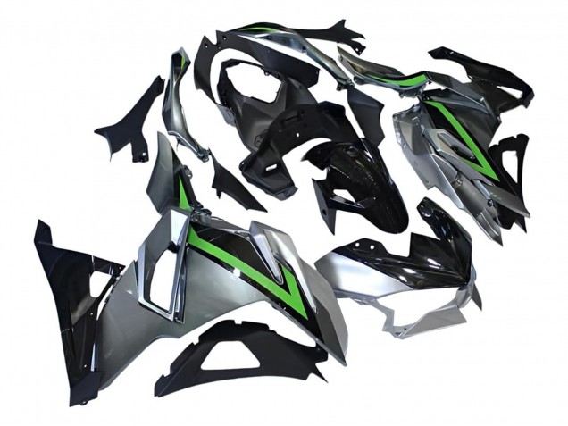 2024-2025 Grey Green Black Kawasaki Ninja 500 EX500R Motorcycle Fairings Canada