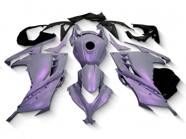 2013-2017 Chameleon Grey Dazz Pearl Purple Kawasaki EX300 Motorcycle Fairings Canada