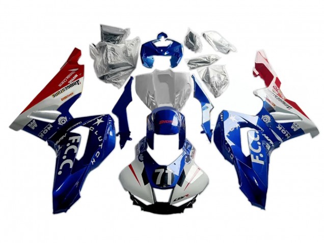 2020-2023 White Blue Red Honda CBR1000RR-R Motorcycle Fairings Canada