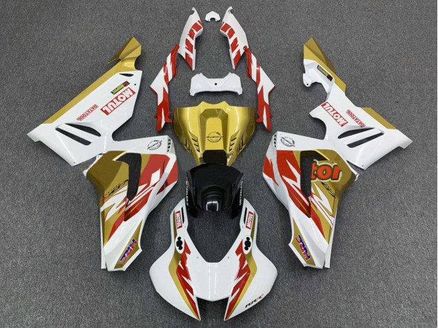 2020-2023 White Red Gold Motul Honda CBR1000RR-R Motorcycle Fairings Canada