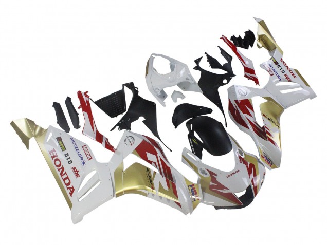 2020-2023 White Red Gold Motul HRC Honda CBR1000RR-R Motorcycle Fairings Canada