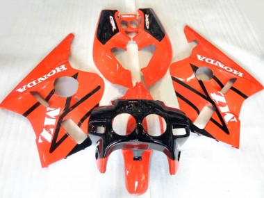 1987-1989 Orange Glossy Black Honda CBR400RR NC23 Motorcycle Fairings Canada