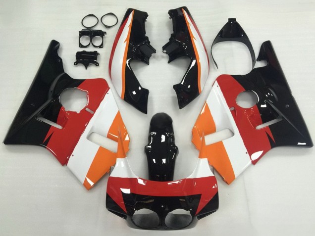 1987-1989 Orange White Red Glossy Black Honda CBR400RR NC23 Motorcycle Fairings Canada