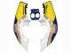 1987-1989 White Yellow Blue Rothmans Honda CBR400RR NC23 Motorcycle Fairings Canada