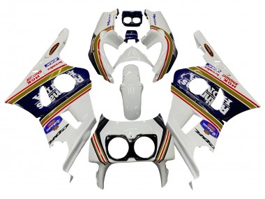 1990-1999 White Gold Red Dark Blue Rothmans Honda CBR400RR NC29 Motorcycle Fairings Canada