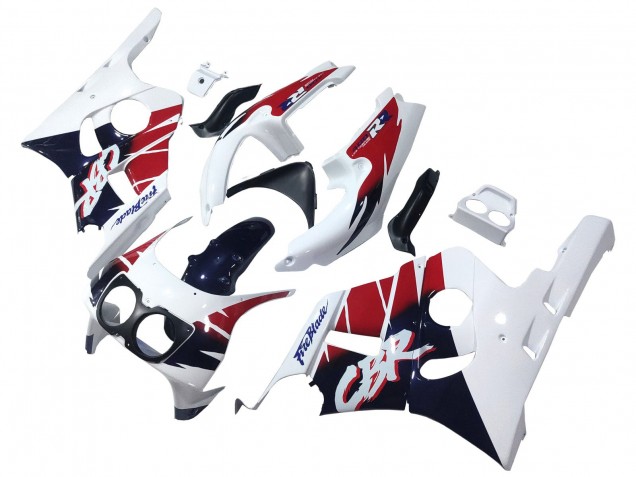 1990-1999 White Red Dark Blue Fireblade Honda CBR400RR NC29 Motorcycle Fairings Canada