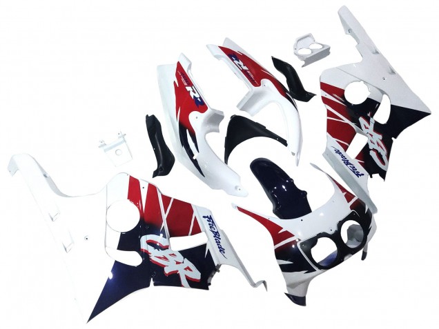 1990-1999 White Red Dark Blue Fireblade Honda CBR400RR NC29 Motorcycle Fairings Canada