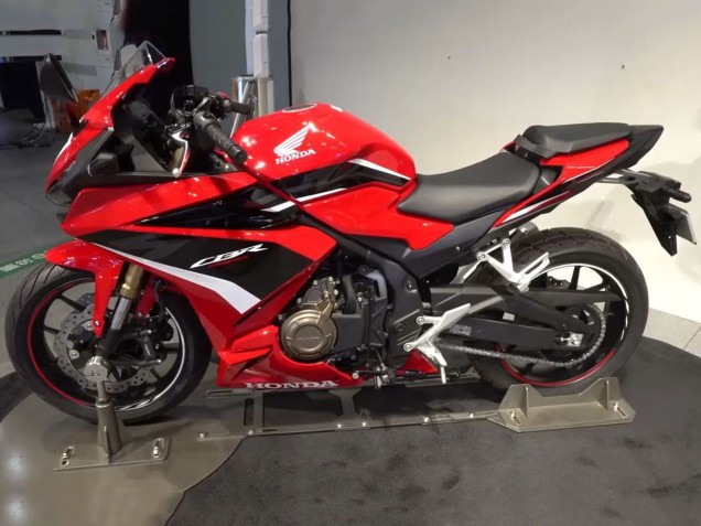 2022 Red White Glossy Black Honda CBR400R Motorcycle Fairings Canada