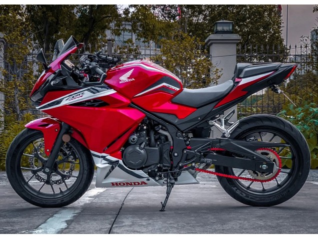 2022 Red White Honda CBR400R Motorcycle Fairings Canada