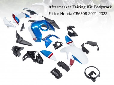 2019-2022 Blue Red Black Honda CB650R Motorcycle Fairings Canada