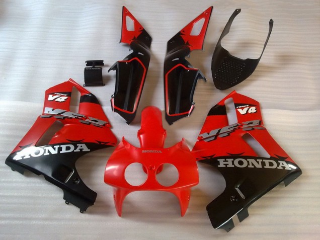 1988-1992 Red Black Honda VFR400R NC30 Motorcycle Fairings Canada