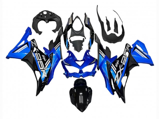 2019-2025 Blue White Matte Black Kawasaki ZX25R ZX-25R Motorcycle Fairings Canada