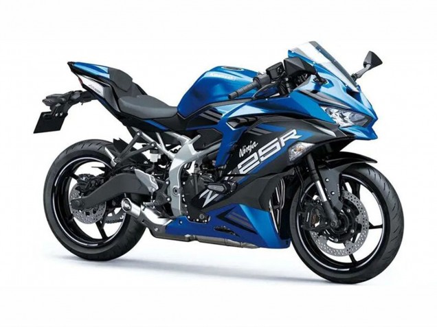 2019-2025 Blue White Matte Black Kawasaki ZX25R ZX-25R Motorcycle Fairings Canada