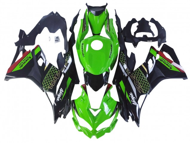 2019-2025 Green Black Red Honeycomb Kawasaki ZX25R ZX-25R Motorcycle Fairings Canada