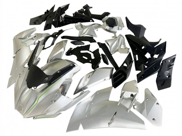 2015-2022 Silver Kawasaki Ninja H2 Motorcycle Fairings Canada