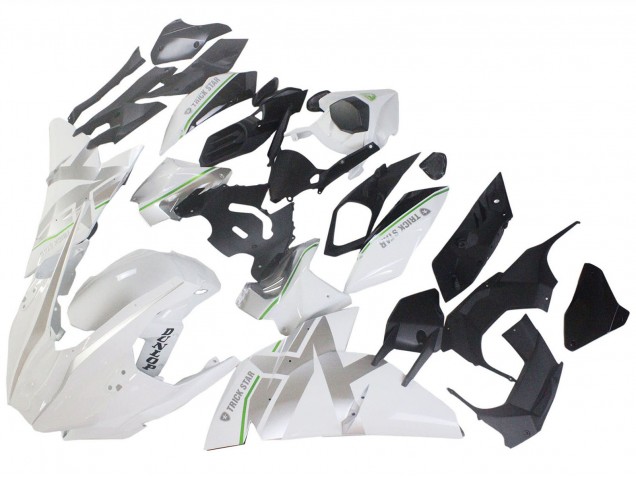 2015-2022 White Silver Green Kawasaki Ninja H2 Motorcycle Fairings Canada