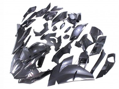 2015-2022 Black Carbon Fiber Kawasaki Ninja H2 Motorcycle Fairings Canada