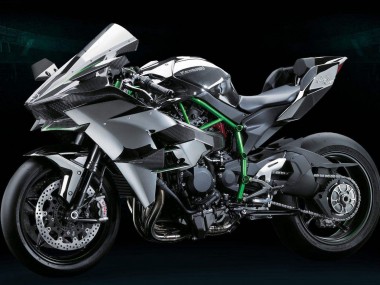 2015-2022 Grey Kawasaki Ninja H2 Motorcycle Fairing Kits Canada
