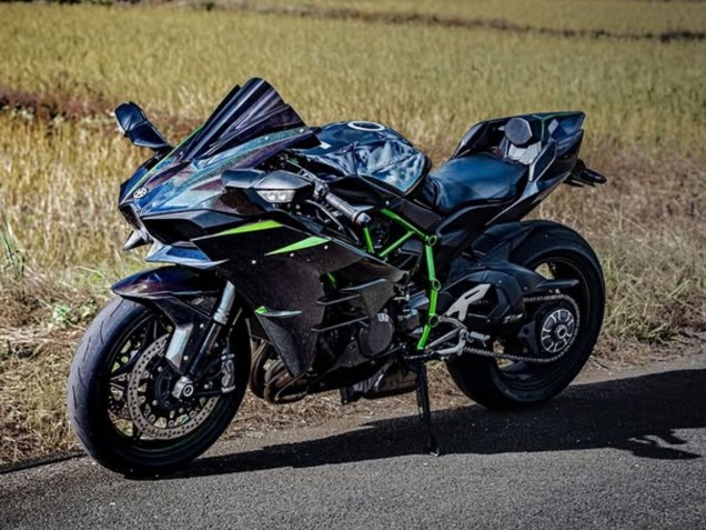 2015-2022 Black Blue Chameleon Green Kawasaki Ninja H2 Motorcycle Fairings Canada