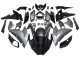 2015-2022 Silver Black Carbon Fiber Kawasaki Ninja H2 Motorcycle Fairings Canada
