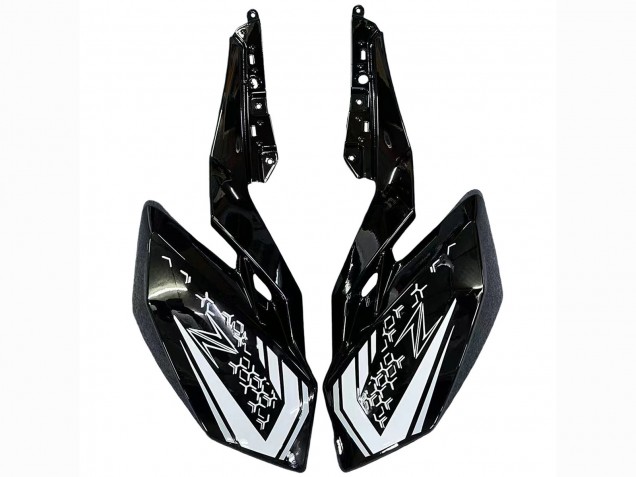 2018-2024 Glossy Black Kawasaki Z400 Motorcycle Fairings Canada