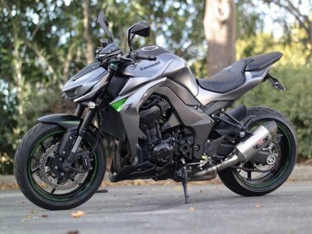 2018-2024 Grey Kawasaki Z400 Motorcycle Fairings Canada