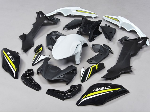 2017-2019 Black White Yellow Kawasaki Ninja Z650 Motorcycle Fairings Canada