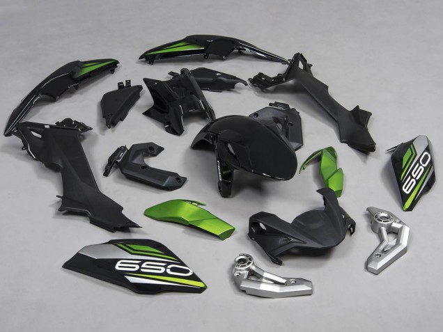 2017-2019 Black Green Silver Kawasaki Ninja Z650 Motorcycle Fairings Canada