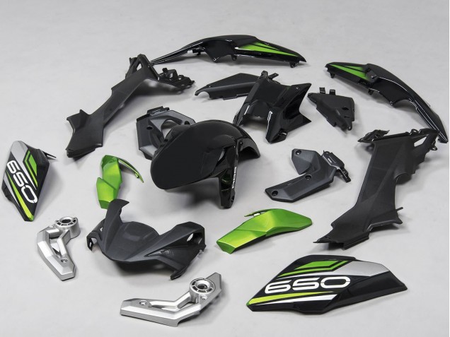 2017-2019 Black Green Silver Kawasaki Ninja Z650 Motorcycle Fairings Canada