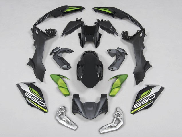 2017-2019 Black Green Silver Kawasaki Ninja Z650 Motorcycle Fairings Canada