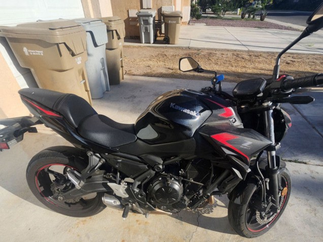 2020-2023 Black Red Kawasaki Ninja Z650 Motorcycle Fairings Canada