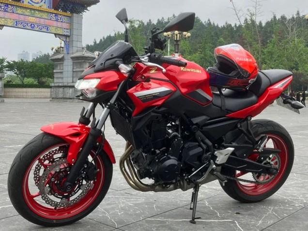 2020-2023 Red Black Kawasaki Ninja Z650 Motorcycle Fairings Canada