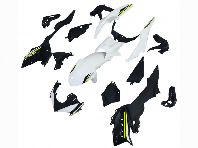 2020-2023 White Black Green Kawasaki Ninja Z650 Motorcycle Fairings Canada
