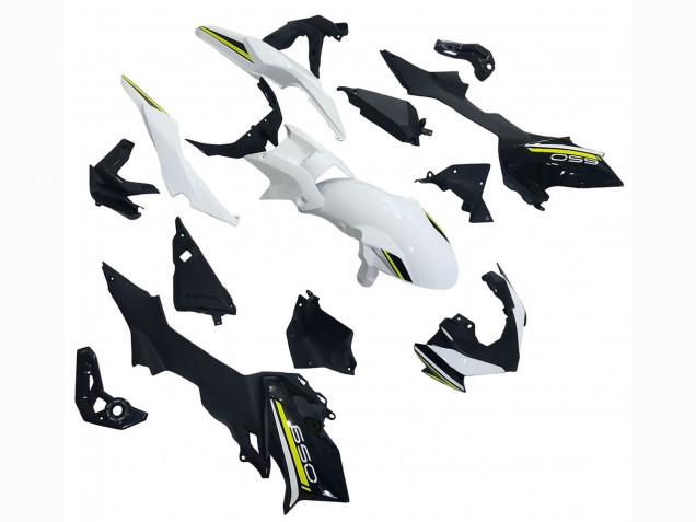 2020-2023 White Black Green Kawasaki Ninja Z650 Motorcycle Fairings Canada
