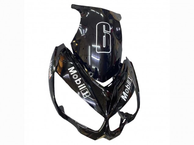 2010-2016 Glossy Black Gold White Mobil West Kawasaki Z1000SX Motorcycle Fairings Canada