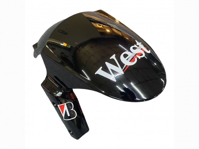 2010-2016 Glossy Black Gold White Mobil West Kawasaki Z1000SX Motorcycle Fairings Canada