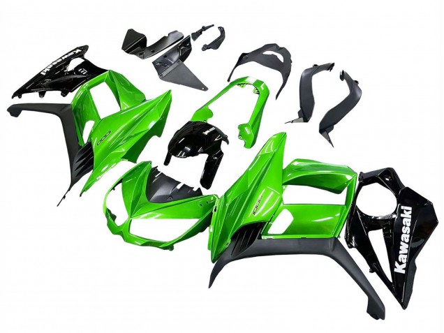 2010-2016 Glossy Black Matte Black Green Kawasaki Z1000SX Motorcycle Fairings Canada