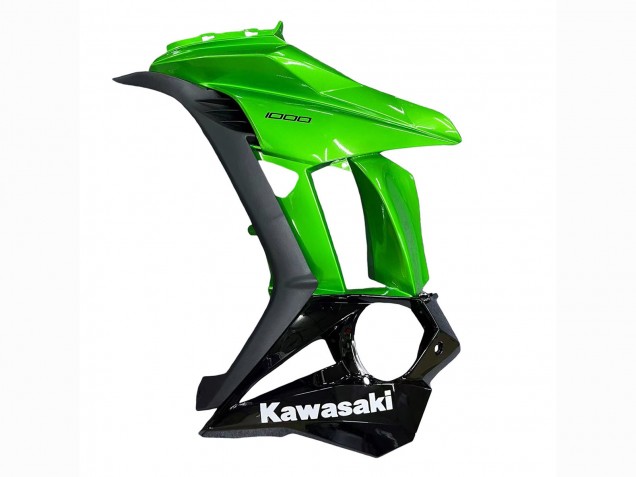 2010-2016 Glossy Black Matte Black Green Kawasaki Z1000SX Motorcycle Fairings Canada