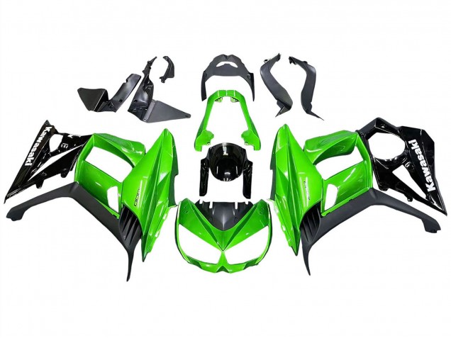2010-2016 Glossy Black Matte Black Green Kawasaki Z1000SX Motorcycle Fairings Canada