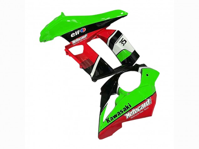 2010-2016 Green Red Glossy Black Elf 35 Kawasaki Z1000SX Motorcycle Fairings Canada