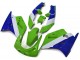 1989-1990 Green White Blue Kawasaki ZXR250 Motorcycle Fairings Canada