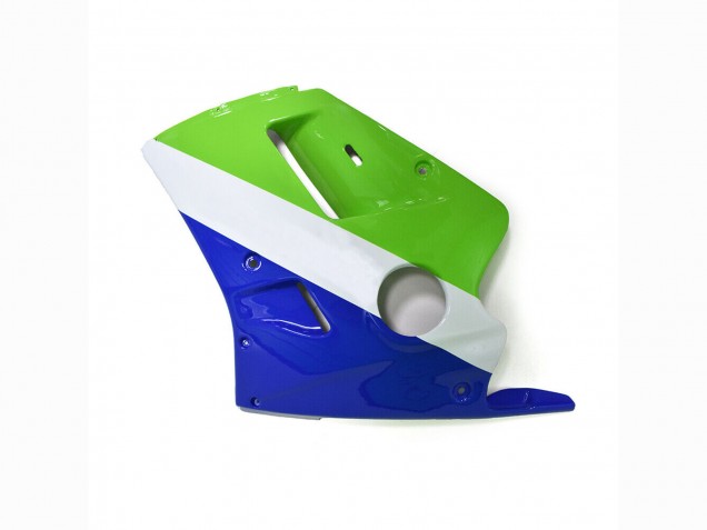 1989-1990 Green White Blue Kawasaki ZXR250 Motorcycle Fairings Canada