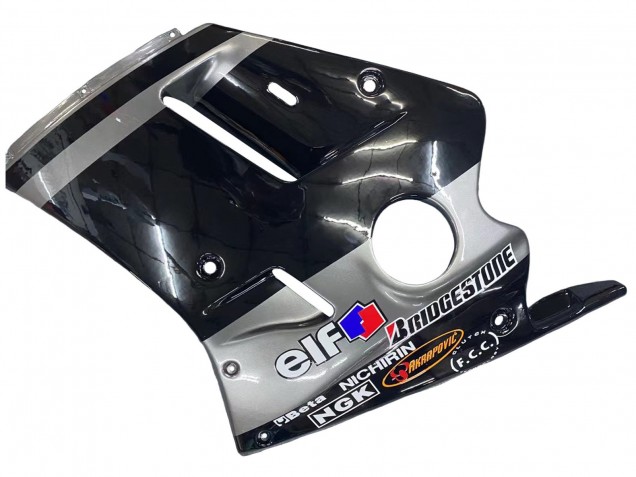 1989-1990 Glossy Black Grey Elf Touch4 Bridgestone Kawasaki ZXR250 Motorcycle Fairings Canada
