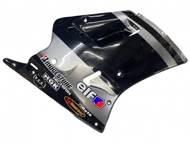 1989-1990 Glossy Black Grey Elf Touch4 Bridgestone Kawasaki ZXR250 Motorcycle Fairings Canada